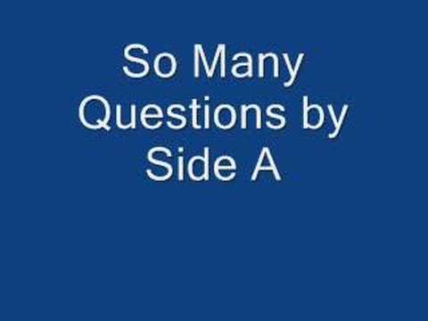 Текст песни  - So Many Questions