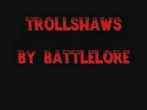 Текст песни Battlelore - Trollshaws