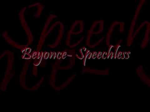 Текст песни Beyonc - Speechless