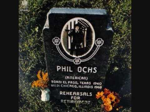 Текст песни Phil Ochs - Rehearsals For Retirement