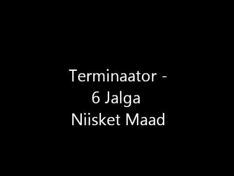 Текст песни Terminaator - 6 jalga niisket maad